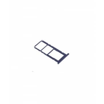 Suport SIM Samsung Galaxy A02S A025F Albastru Service Pack foto