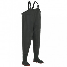 Pantaloni de vanatoare cu cizme, verde, marime 40 GartenMobel Dekor