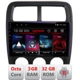 Navigatie Dodge Caliber 2010-2012 D-CALIBER Octa Core cu Android Radio Bluetooth Internet GPS WIFI DSP 3+32 GB LENOVO LITE CarStore Technology
