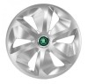 Set 4 capace roti pentru Skoda Nou Verde, model Roco Gray, R16