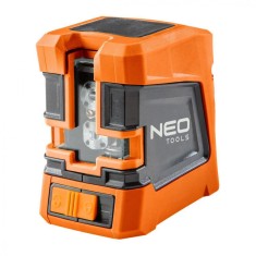 Nivela laser, linie incrucisata, rosie, cu carcasa si suport magnetic, 15 m, NEO foto