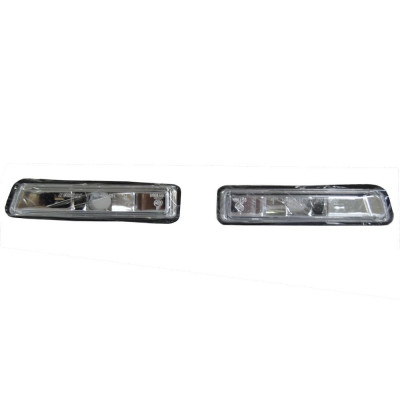 Set Lampa semnalizare aripa Bmw Seria 3 (E36) 12.1990-03.2000, X5 (E53) 01.1999-05.2003 BestAutoVest partea Dreapta+Stanga, silver-transparent , tuni foto