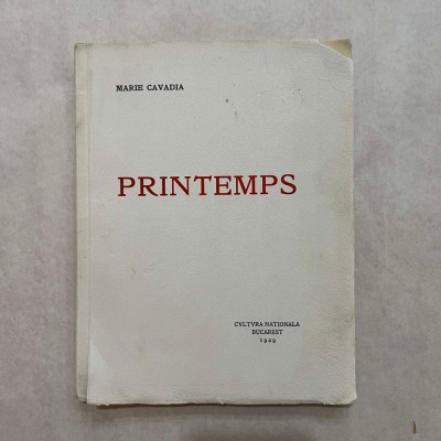 Marie Cavadia - Printemps - 1929 - Exemplar 329/500 foto
