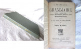 Carte veche: &quot;LA DEUXIEME ANNEE DE GRAMMAIRE&quot;, Larive &amp; Fleury, 1934