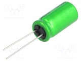 Condensator electrolitic bipolar NICHICON THT 470uF 25VDC &Oslash;16x25mm