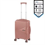 TraveLux Endure valiză de cabină cu hard top 55x40x20 cm aur roz