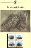 Mali 1998 - Porcupin crestat. Set WWF, 6 poze, MNH, (vezi descrierea), Nestampilat
