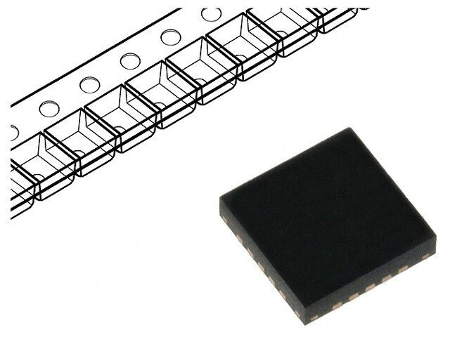 Microcontroler AVR VDFN20 1,8-5,5VDC 6 &Icirc;ntrerupători 1 Comparator