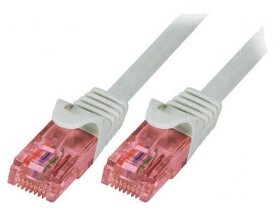 Patch Cord Ethernet Cat6 0.25m Gri foto