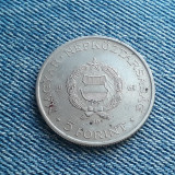 1j - 5 Forint 1967 Ungaria, Europa