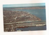FA159 - Carte Postala - SUA - Looking north over Halfax, Nova Scotia, circulata 1968