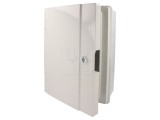 Carcasă montare pe perete ABS gri 221x311x137 mm