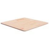 Cumpara ieftin Blat de masa patrat, 60x60x1,5 cm, lemn masiv stejar netratat