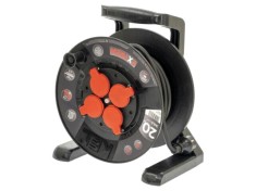 Prelungitor alimentare KEL 3x2,5mm&sup2; 4 prize 20m 16A negru