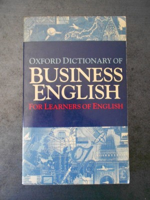 ALLENE TUCK - OXFORD DICTIONARY OF BUSINESS ENGLISH FOR LEARNERS OF ENGLSH foto