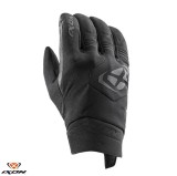 Manusi barbati pentru scuter - motocicleta Roadster Mid-season textil/piele Ixon model MIG 2 WP MS culoare: negru &ndash; degete tactile &ndash; waterproof L (9/1