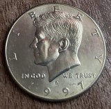 C50 - Moneda foarte veche - America - half dollar - litera D - 1997