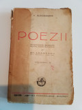 POEZII - VASILE ALECSANDRI - VOL. 2 EDIȚIE GH. ADAMESCU - 1943