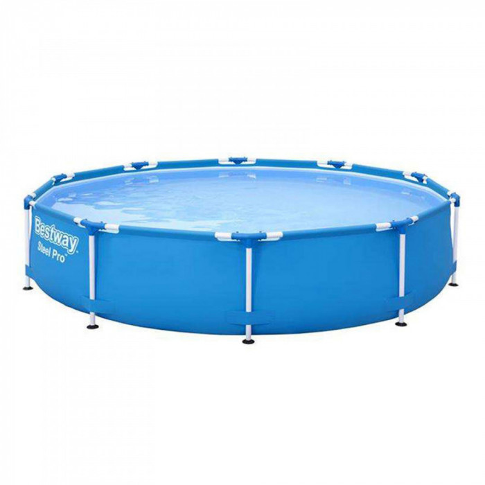 Piscina cu perete solid și filtru de recirculare a apei &ndash; 305 x 76 cm &ndash; 4678 litri