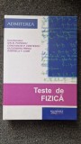 TESTE DE FIZICA 2020 - Popescu, Cristescu