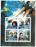 GUINEEA-BISSAU 2011-Cosmonautica,tragedia Challenger/set complet-colita+bloc MNH, Nestampilat