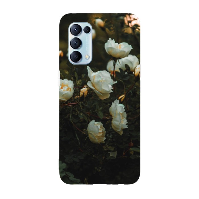 Husa compatibila cu Oppo A76 model Spring flowers, Silicon, TPU, Viceversa