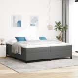 VidaXL Cadru de pat Gri deschis 200x200 cm Țesătură din corduroy