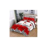 Cumpara ieftin Lenjerie de Pat Bumbac Satinat 3D cu 4 Piese- SIPRB-312