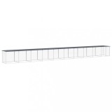 Cumpara ieftin Cotet pui cu acoperis, antracit, 1003x98x90 cm, otel galvanizat