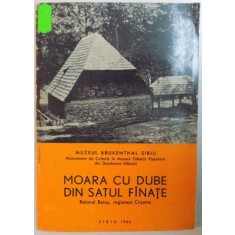 MOARA CU DUBE DIN SATUL FINATE. RAIONUL BEIUS, REGIUNEA CRISANA 1966