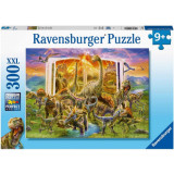 PUZZLE CARTEA DINOZAURILOR, 300 PIESE, Ravensburger