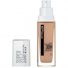 Fond de ten, Maybelline, Super Stay Active Wear, 28 Soft Beige, 30 ml