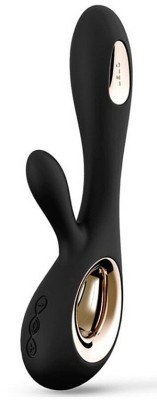 Vibrator Rabbit Lelo SORAYA Wave Black foto