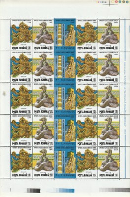 Romania 1994 - #1360A Expozitia Filatelica Romano-Chineza COALA COMPLETA 1v MNH foto