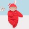 Combinezon rosu din fas - Rabbit (Marime Disponibila: 18-24 luni)