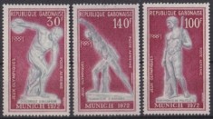 Gabon 1972 - Jocurile Olimpice, sport, serie neuzata