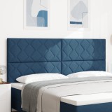 vidaXL Cadran LED Albastru Țesătură 200 cm Modern Cadran LED