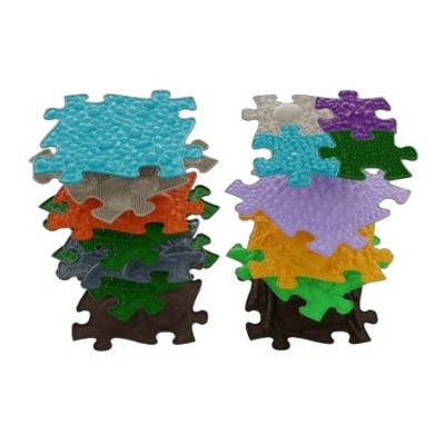 Covoras ortopedic senzorial puzzle Set Valgus foto