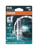 Bec auto Osram H4 Cool Blue Intense Next Gen 12V 60/55W, 5000K, 1500 lm, lumina alba stralucitoare, tuning faruri