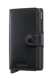 Secrid portofel de piele culoarea negru, MPc-Black