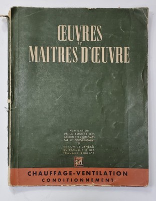REVISTA &amp;amp;quot,OEUVRES ET MAITRES D&amp;#039;OEUVRE&amp;amp;quot, - NR. 9, 1948 foto