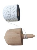 Cumpara ieftin Kendama Profesionala, Din lemn, Model pill, Crack, 121KD