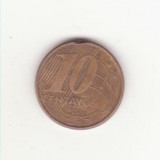 Brazilia 10 centavos 2006, America Centrala si de Sud