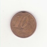 Brazilia 10 centavos 2006, America Centrala si de Sud