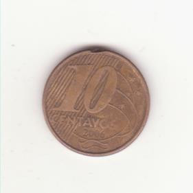 Brazilia 10 centavos 2006 foto