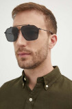 Dolce &amp; Gabbana ochelari de soare barbati, culoarea negru