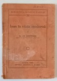 ISUS IN VIATA MODERNA de GR. CRISTESCU , 1927 *MICI DEFECTE