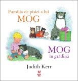 Familia de pisici a lui Mog. Mog &icirc;n grădină