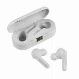 Casti True Wireless cu microfon Esperanza Phoebe EH230W Bluetooth Touch control Alb