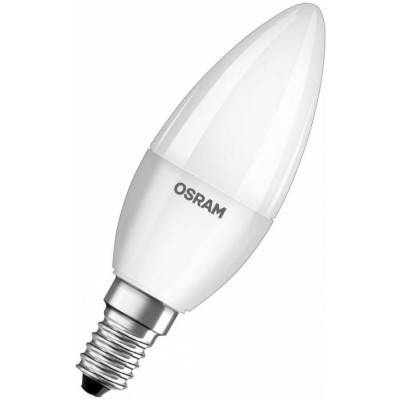 Bec LED Osram Value Classic B, E14, 4.9W (40W), 470 lm, lumina calda (2700K) foto